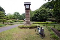 中沢池公園のシンボル・時計塔