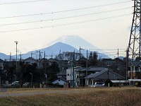 こんなところから富士山が
