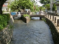 菅堀と清水川の分岐