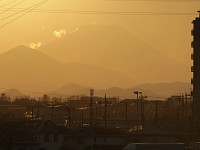 富士山は見えている